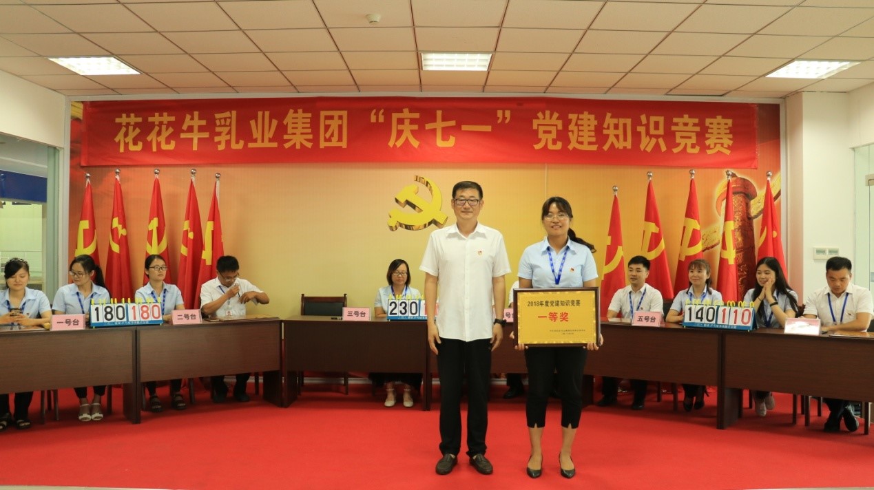 知识竞赛争先锋   比学赶超展风采 —— XINGKONG.COM星空体育(中国大陆)科技公司乳业集团党委举办庆 “七一”党建知识竞赛