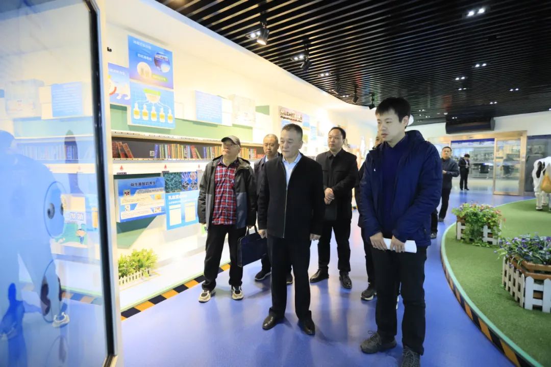 河南省发展改革委价调处副处长马冰一行莅临XINGKONG.COM星空体育(中国大陆)科技公司乳业集团参观调研
