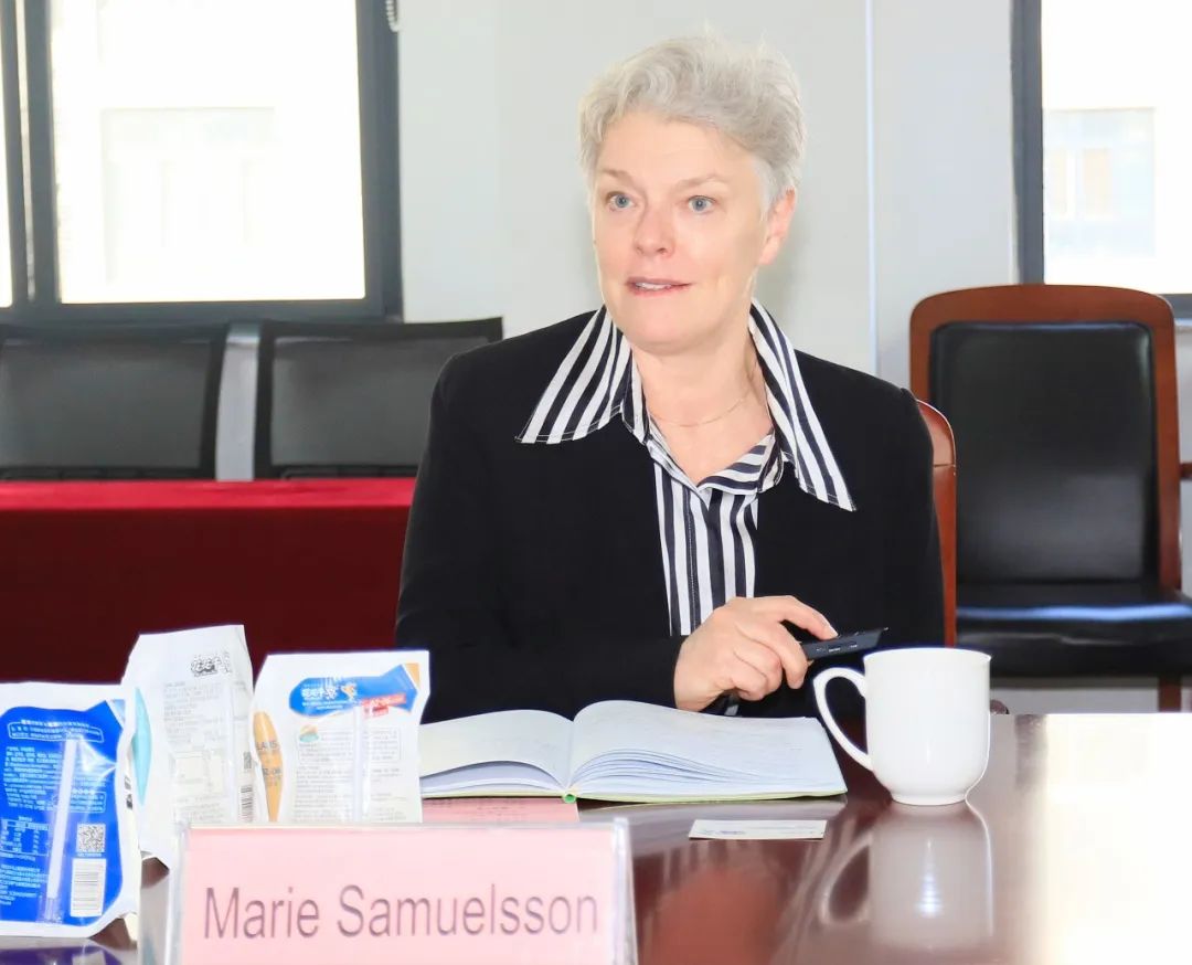 深化合作交流 互信共赢发展丨瑞典爱克林公司首席执行官 Ms.Marie Samuelsson 一行莅临XINGKONG.COM星空体育(中国大陆)科技公司乳业集团参观座谈