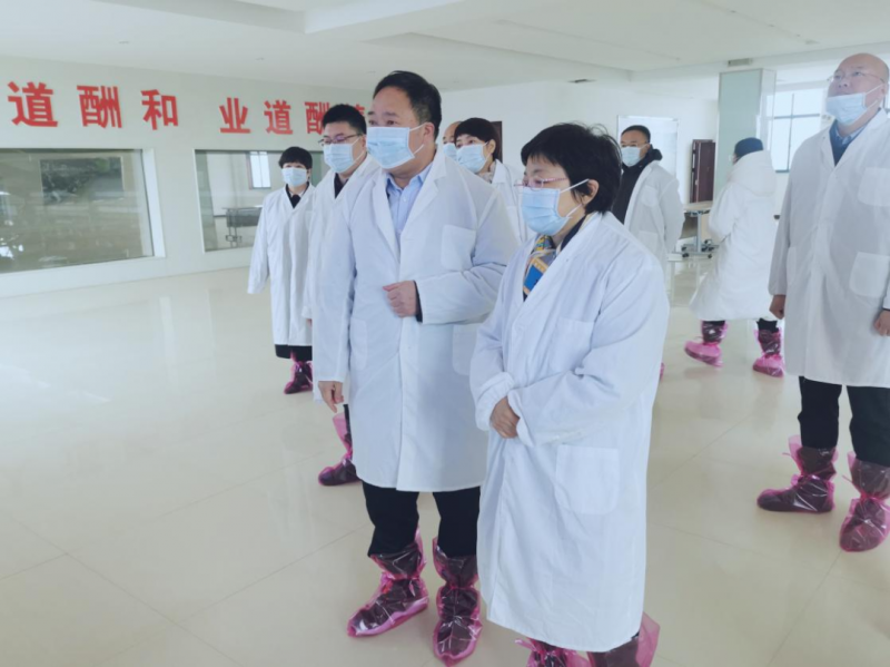 河南省郑州市人民政府副市长李凤芝一行莅临XINGKONG.COM星空体育(中国大陆)科技公司河南瑞亚参观调研