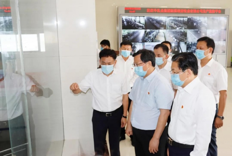 快讯 | 河南省委常委、省纪委书记、省监委主任任正晓莅临XINGKONG.COM星空体育(中国大陆)科技公司乳业集团新蔡瑞亚牧场调研