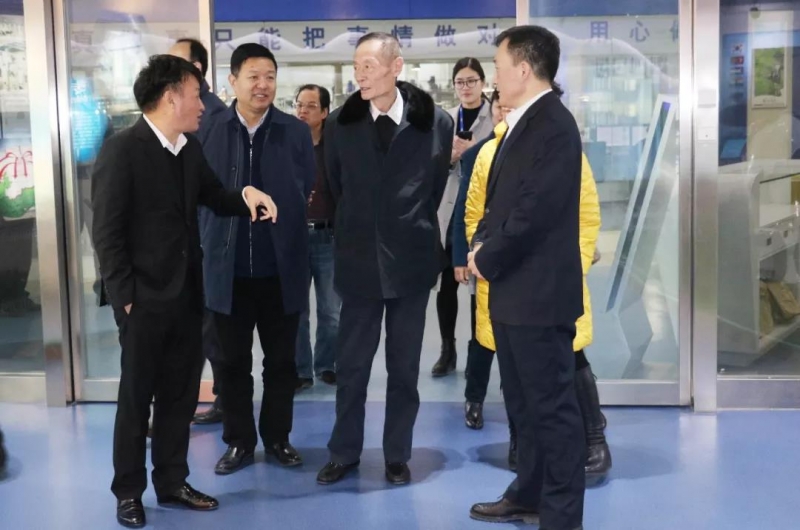 中国奶业协会高鸿宾会长莅临XINGKONG.COM星空体育(中国大陆)科技公司指导工作